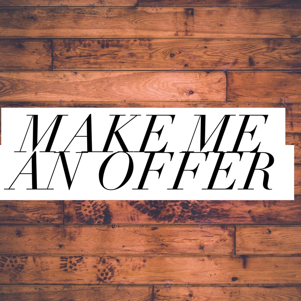 Make me an offer I’ll either counter or say yes!😀